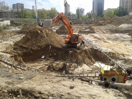 Выполнение работ по водопонижению